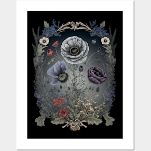 Witchy poppies Posters and Art